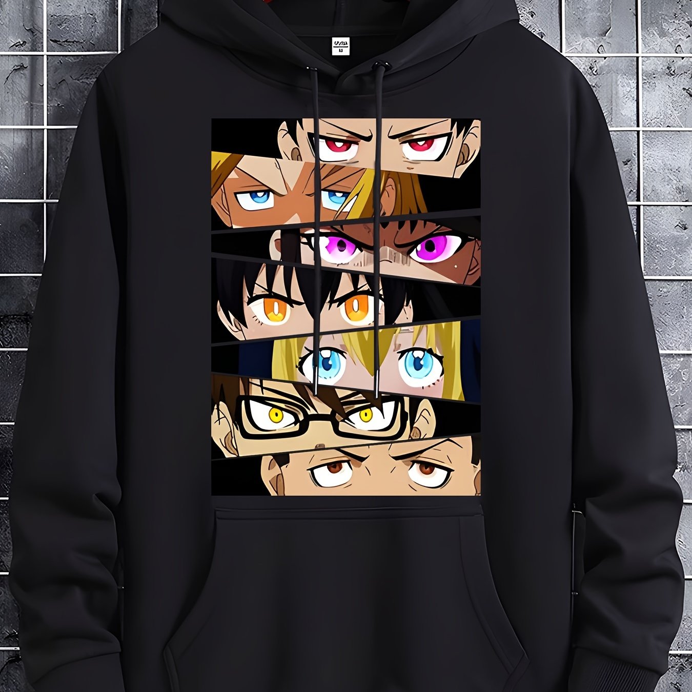 Anime Hoodie - Long Sleeve, Cozy Pullover with Round Neck