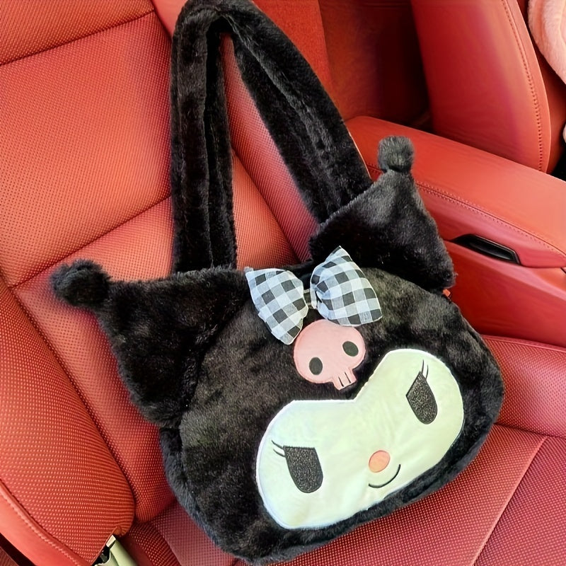 Luxurious Sanrio Plush Shoulder Bag