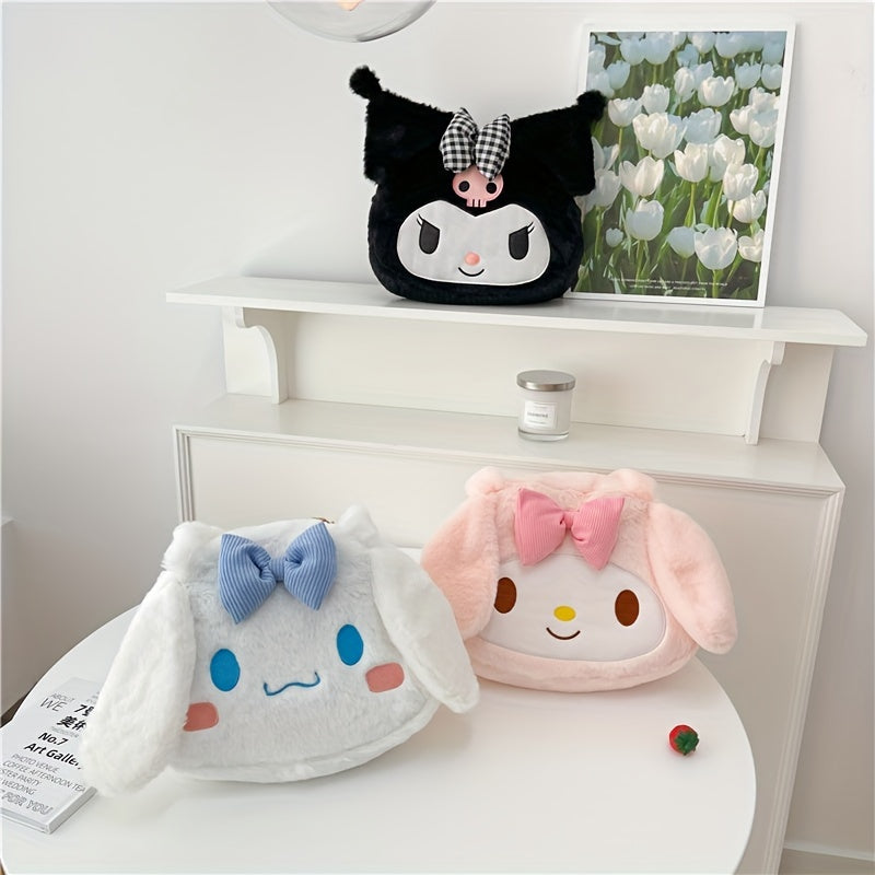 Luxurious Sanrio Plush Shoulder Bag