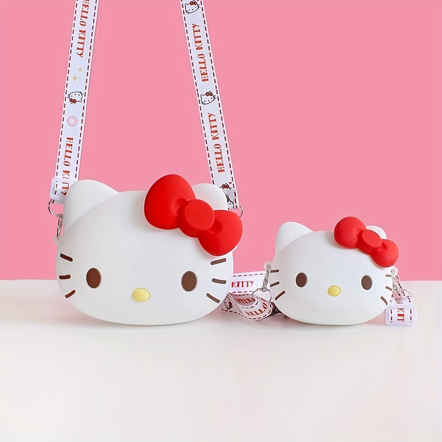 Kawaii Hello Kitty Silicone Crossbody Bag