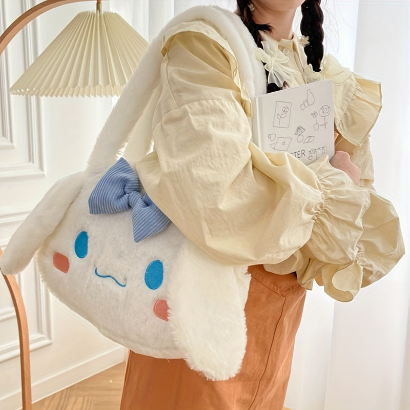 Luxurious Sanrio Plush Shoulder Bag