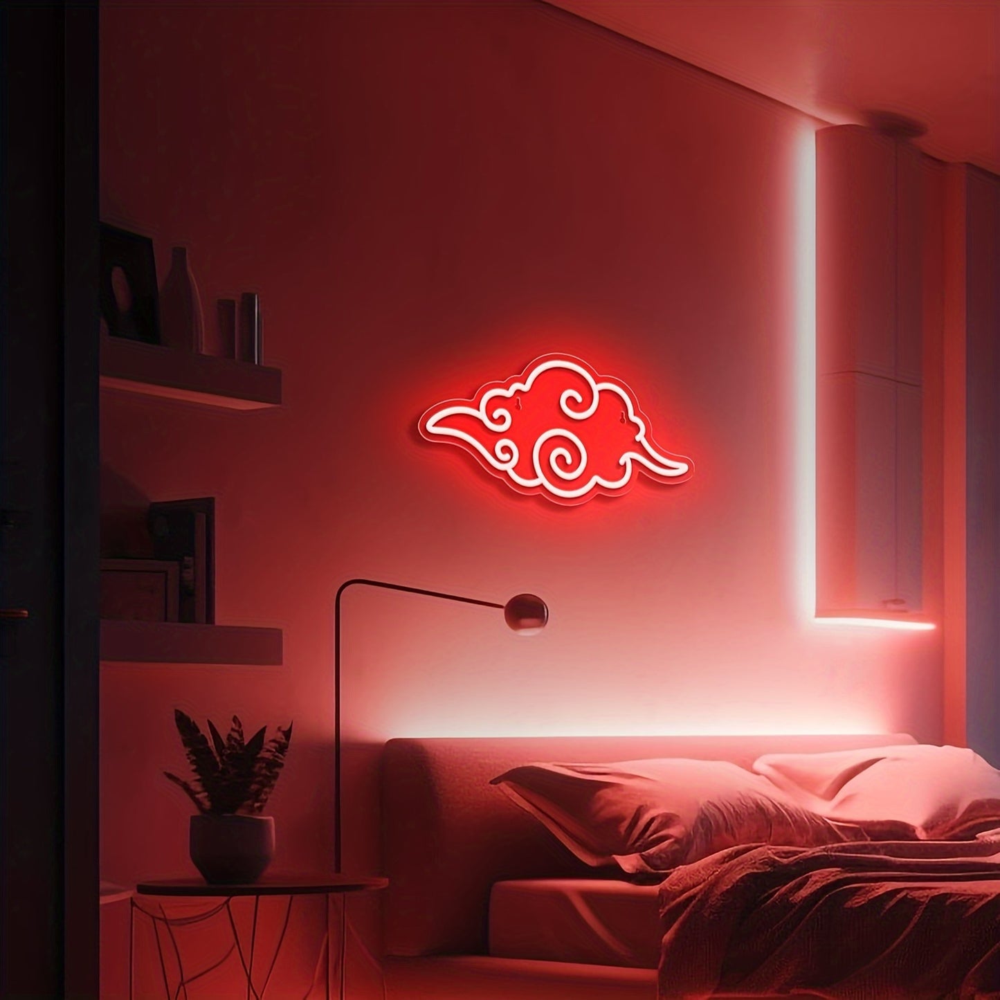 1pc Naruto Akatsuki - Anime Neon Sign Light