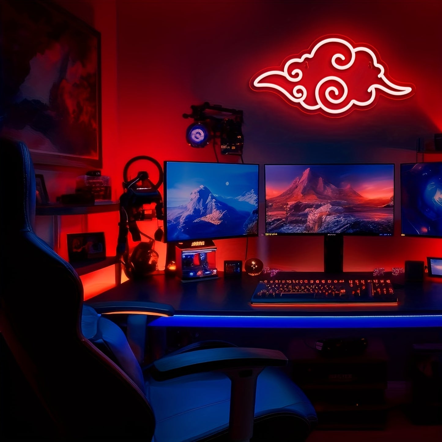 1pc Naruto Akatsuki - Anime Neon Sign Light