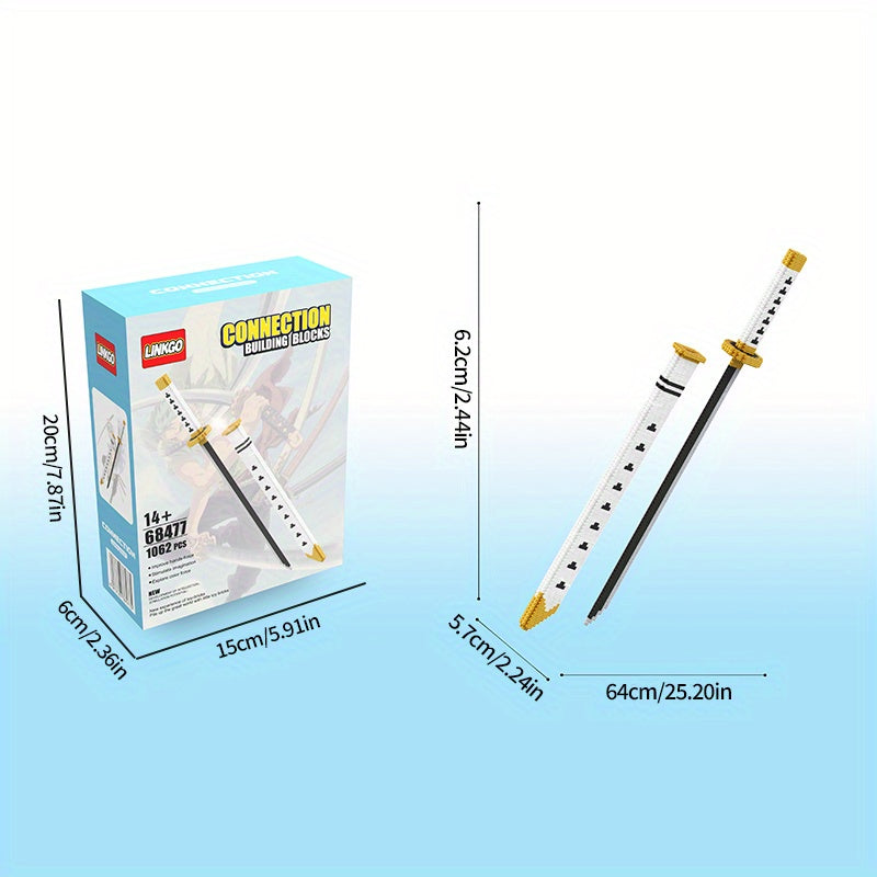 Demon Slayer Blade Sword Series Building Block Model