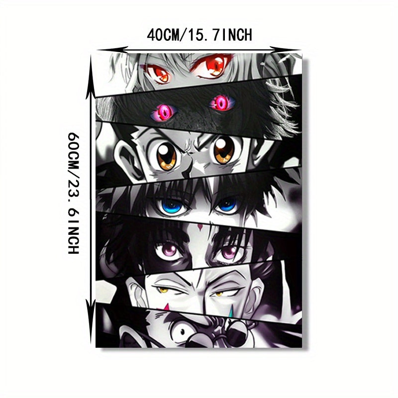Anime Eyes Canvas Painting - 40cm x 60cm (No Frame)