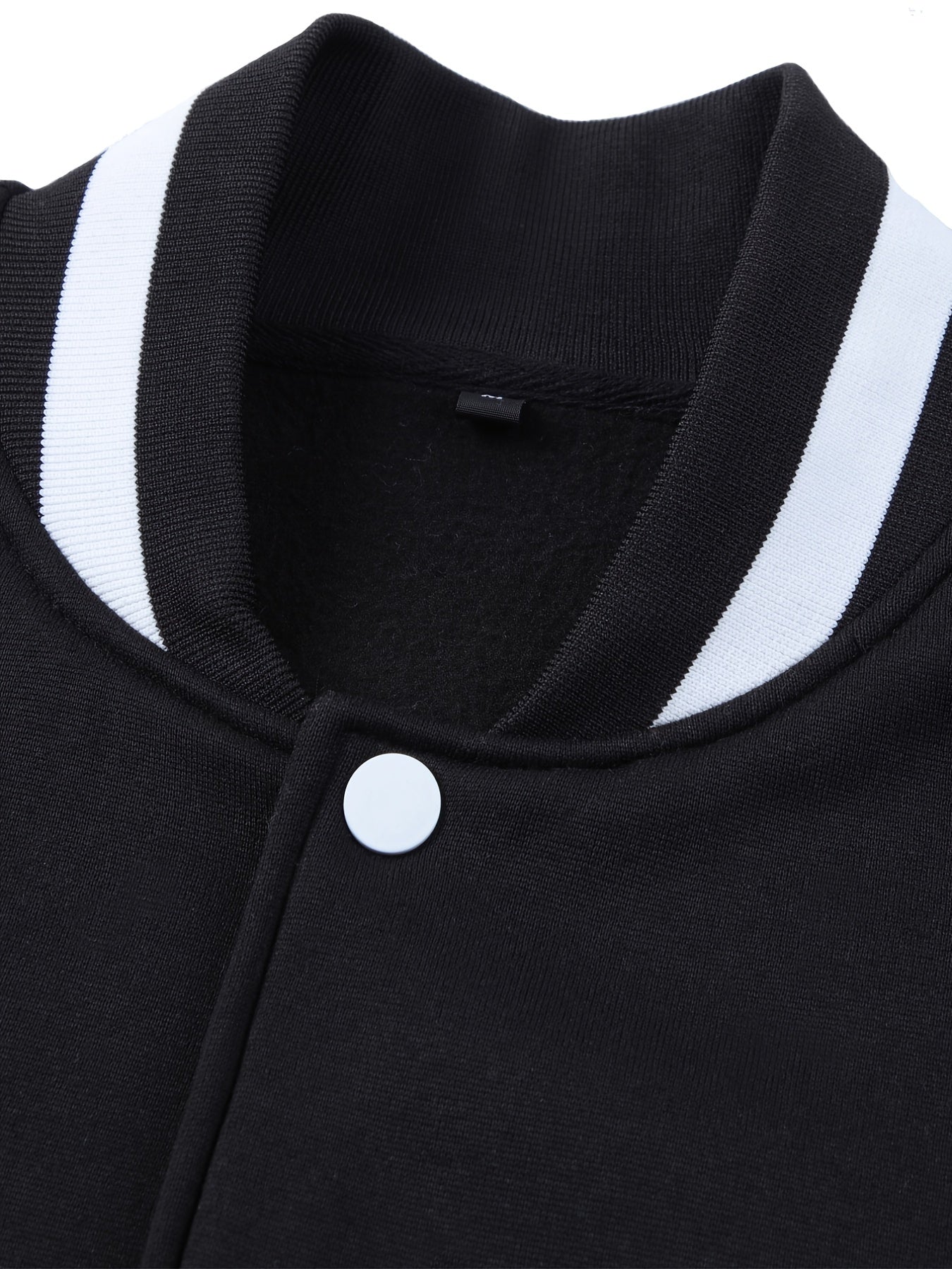 Men's Anime Embroidered Varsity Jacket
