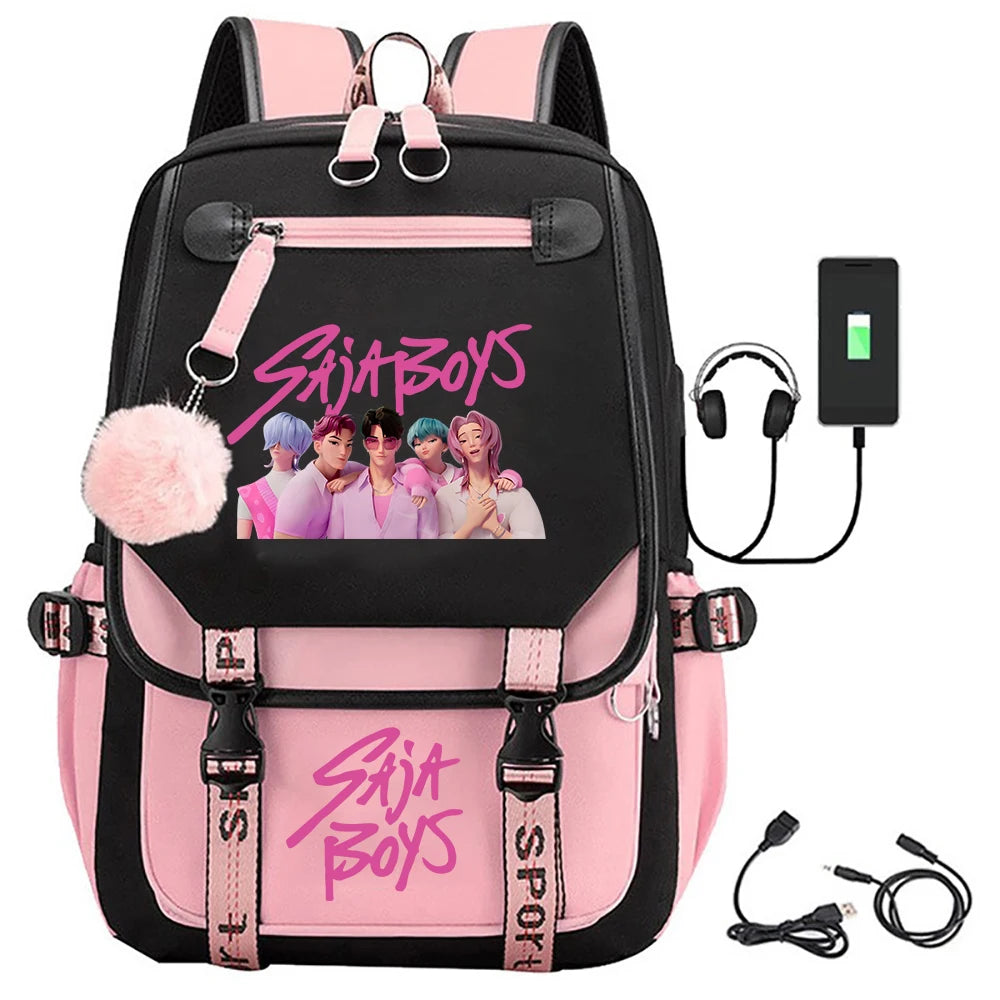 K-pop Demon Hunters Saja Boys - Backpack/Schoolbag