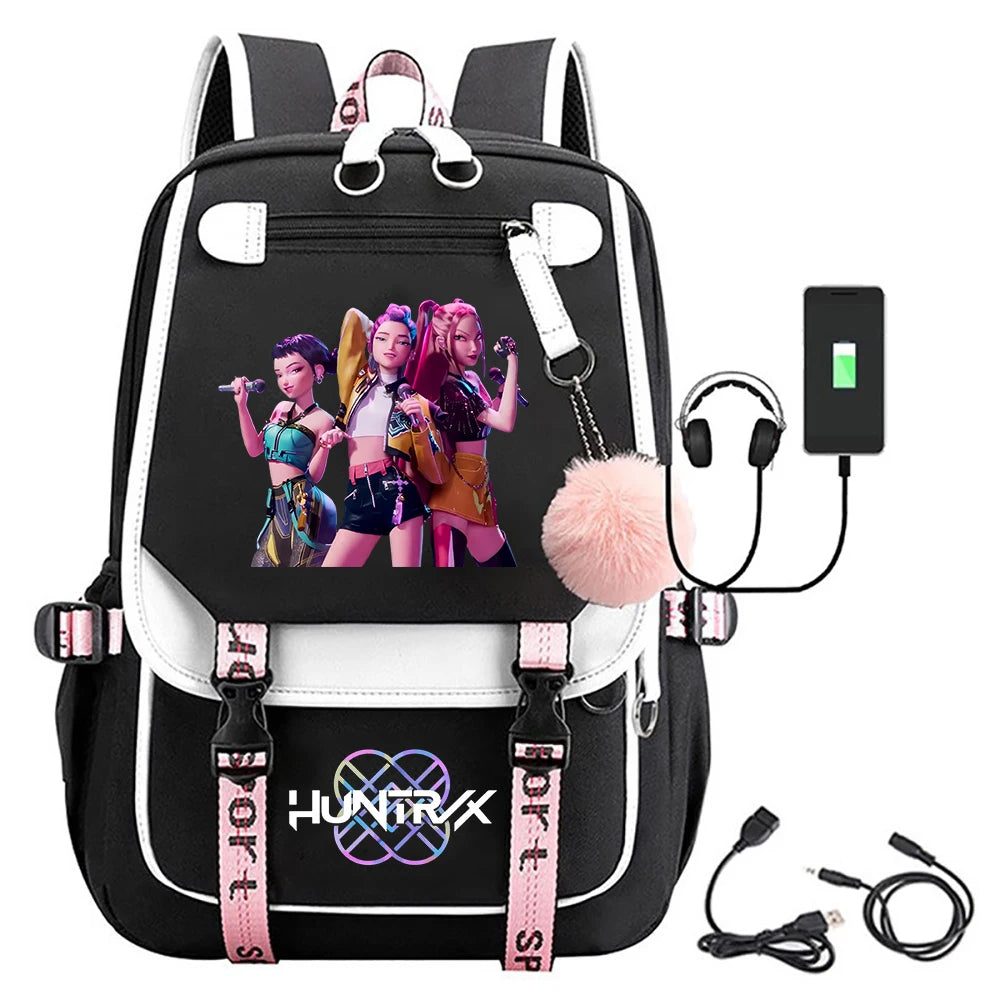 K-pop Demon Hunters Saja Boys - Backpack/Schoolbag