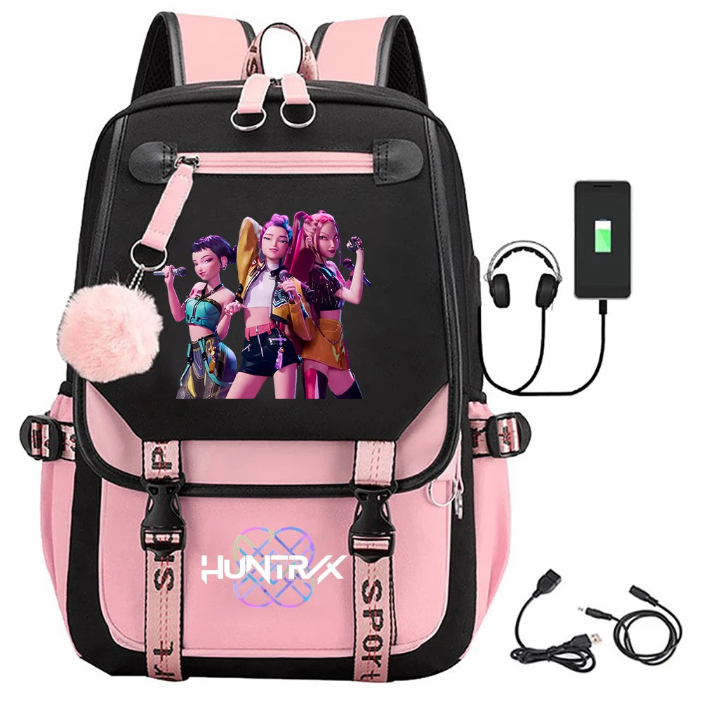 K-pop Demon Hunters Saja Boys - Backpack/Schoolbag