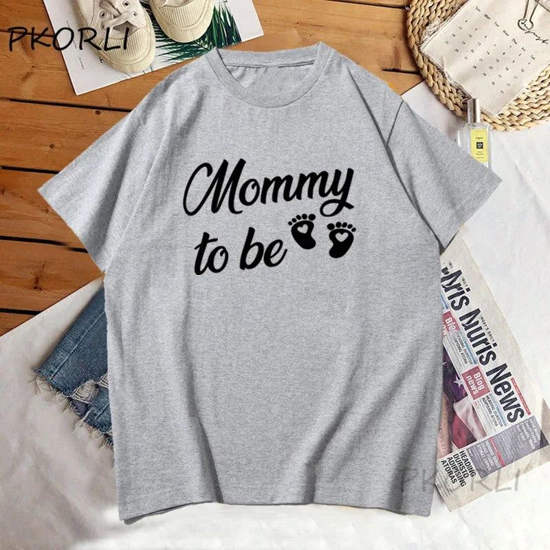 Matching Mommy And Daddy To Be - Pregnancy Announcement T-Shirts