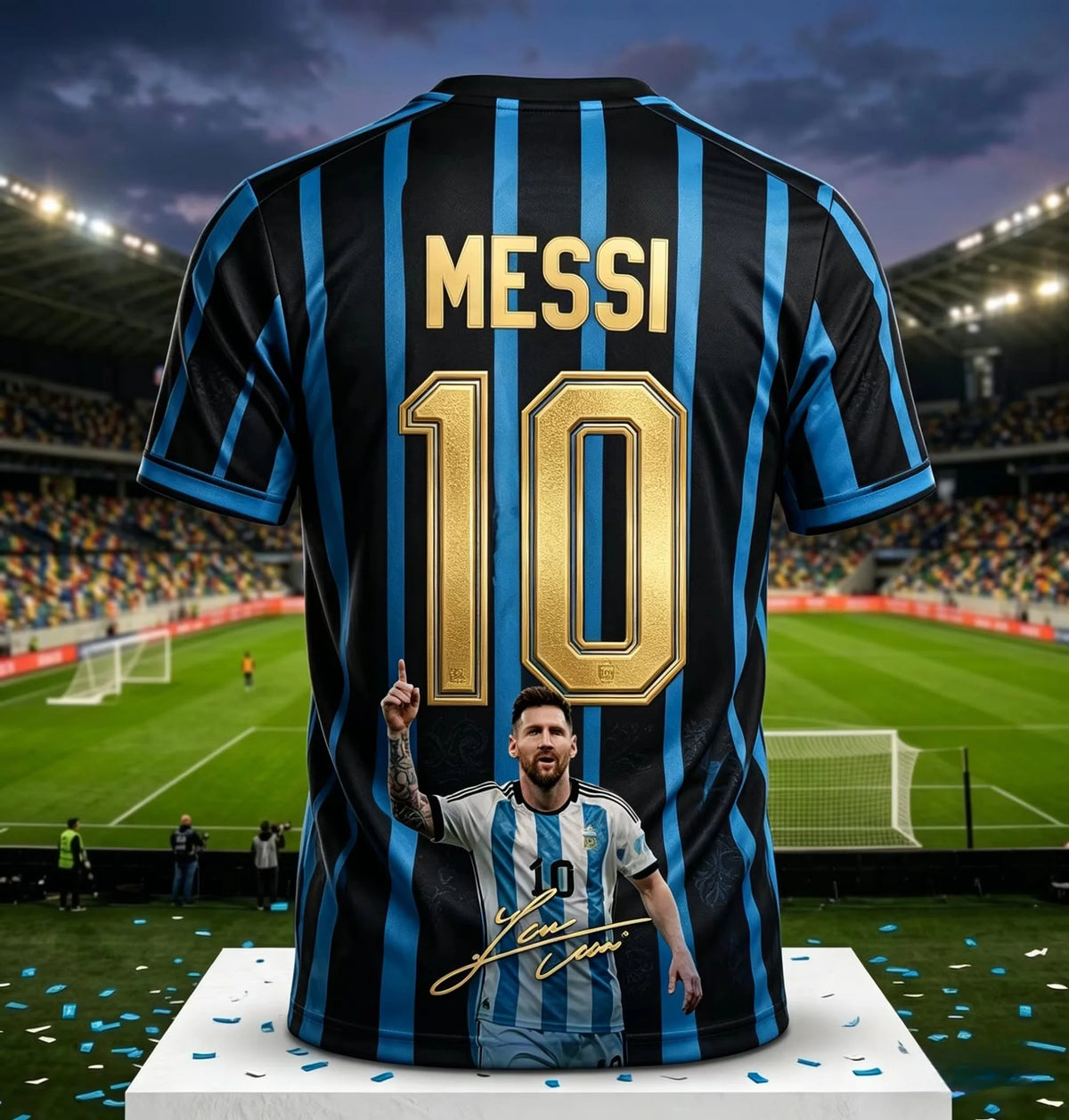 Messi #10 Argentina Football Jersey