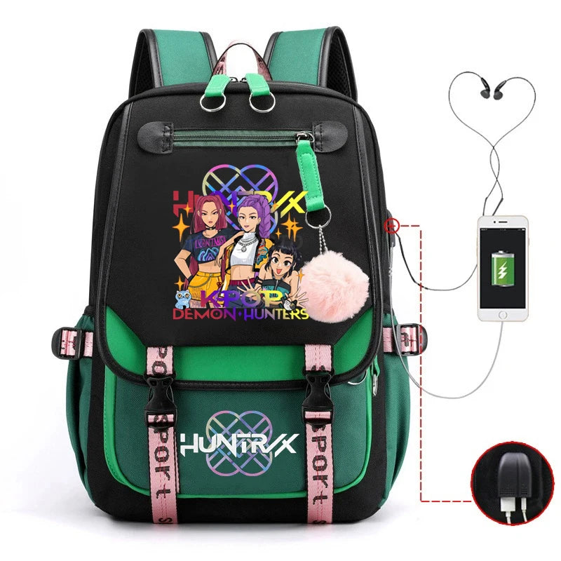 K-pop Demon Hunters Backpack/School Bag/Travel Backpack