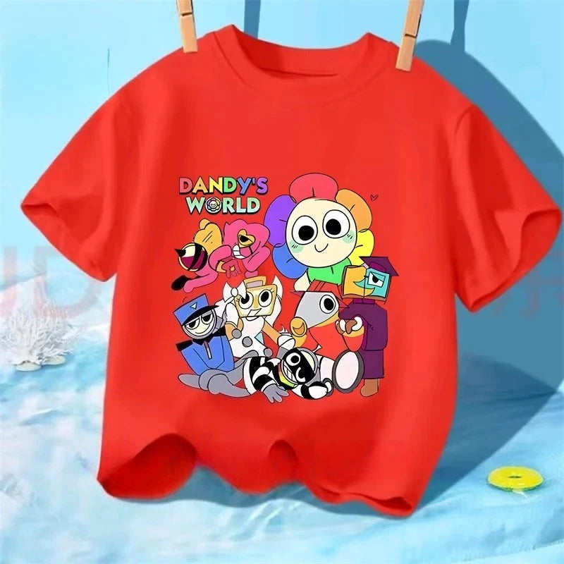 Dandy's World Pattern T-shirt