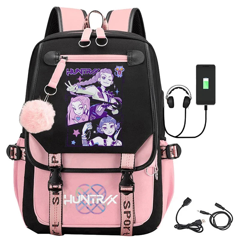K-pop Demon Hunters Backpack/School Bag/Travel Backpack