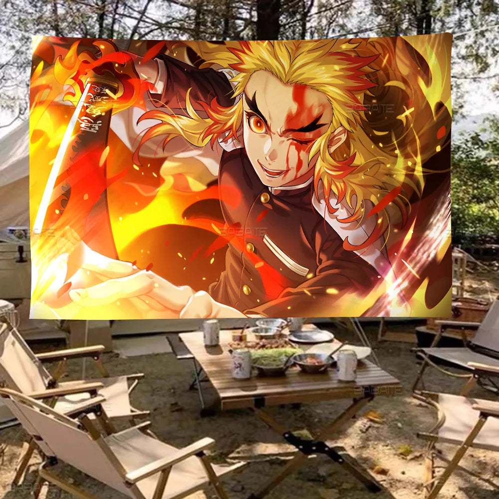 Demon Slayer Printed Large Flag Banner