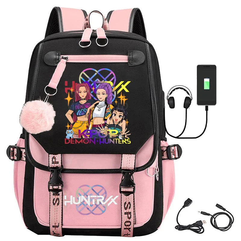 K-pop Demon Hunters Backpack/School Bag/Travel Backpack