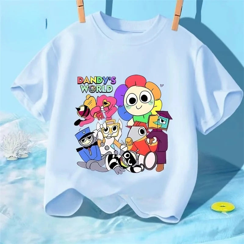 Dandy's World Pattern T-shirt