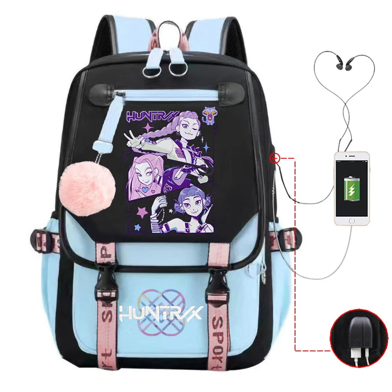 K-pop Demon Hunters Backpack/School Bag/Travel Backpack