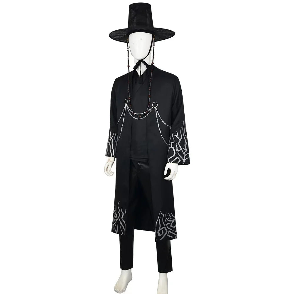 Kpop Demon Hunters Jinu Saja Boys Cosplay Halloween Roleplay Costume