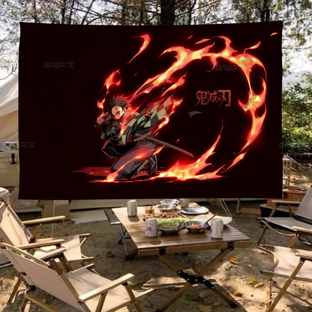 Demon Slayer Printed Large Flag Banner