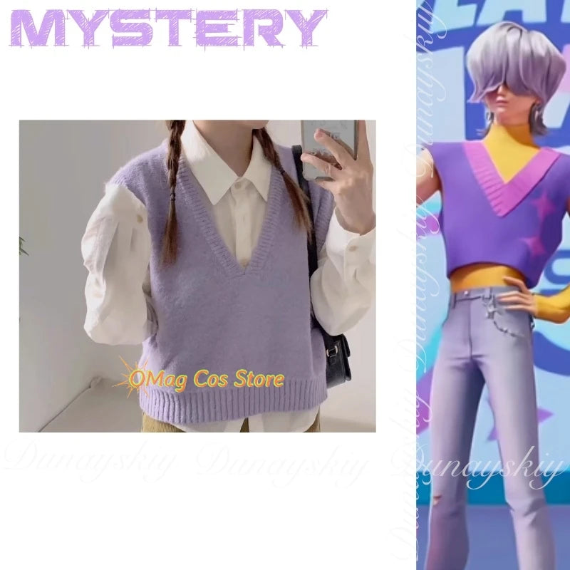 KPop Demon Hunters Movie Mystery Cosplay Costume Set