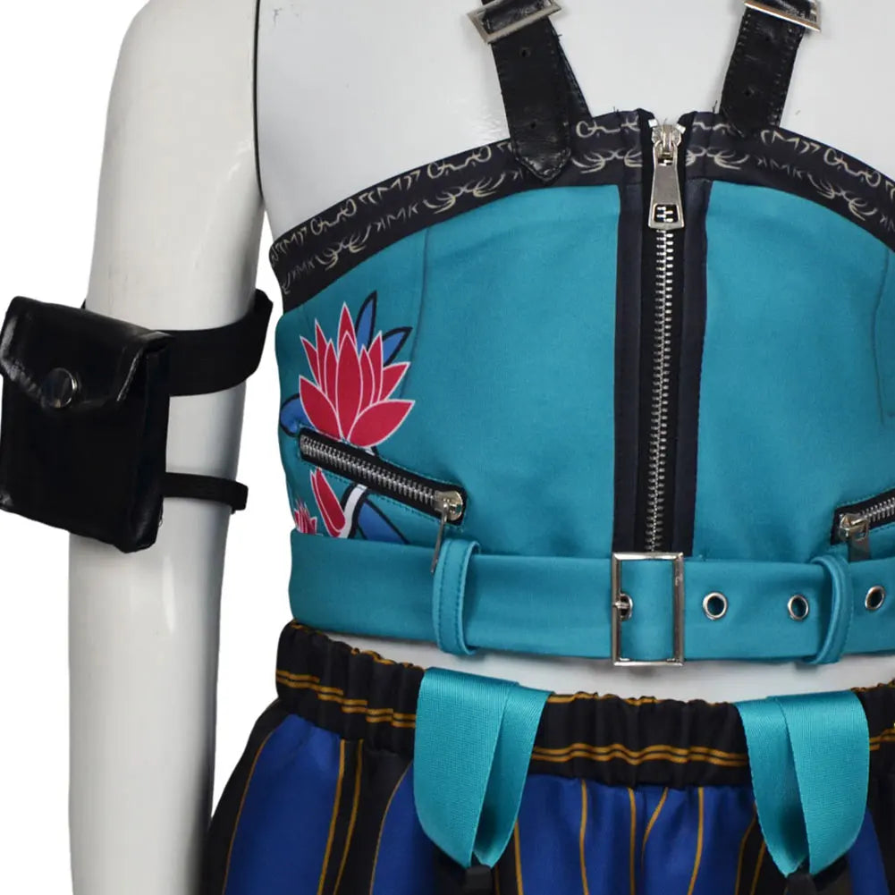 Kids/Girls Kpop Demon Hunters Rumi Zoey Mira Cosplay Costume