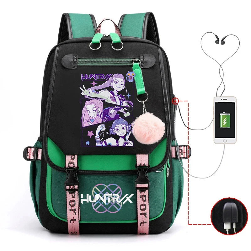 K-pop Demon Hunters Backpack/School Bag/Travel Backpack