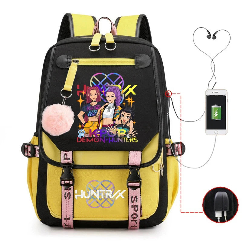 K-pop Demon Hunters Backpack/School Bag/Travel Backpack