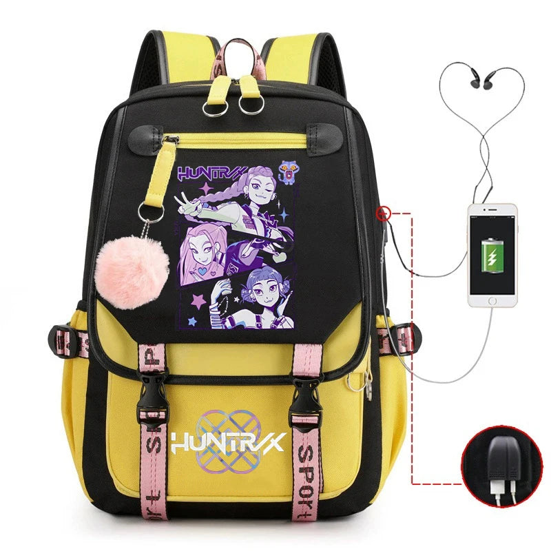 K-pop Demon Hunters Backpack/School Bag/Travel Backpack