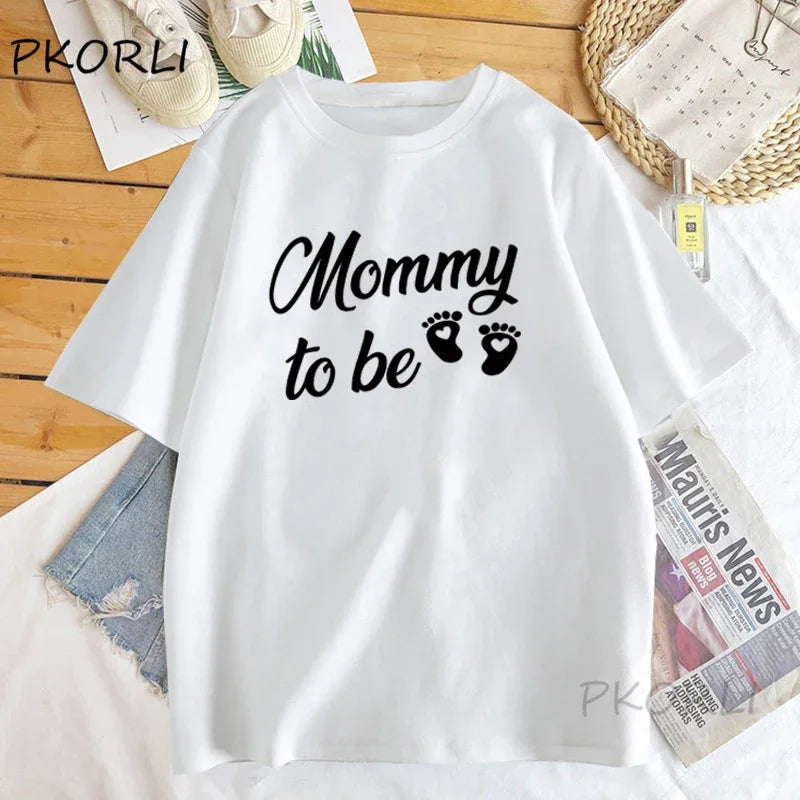 Matching Mommy And Daddy To Be - Pregnancy Announcement T-Shirts