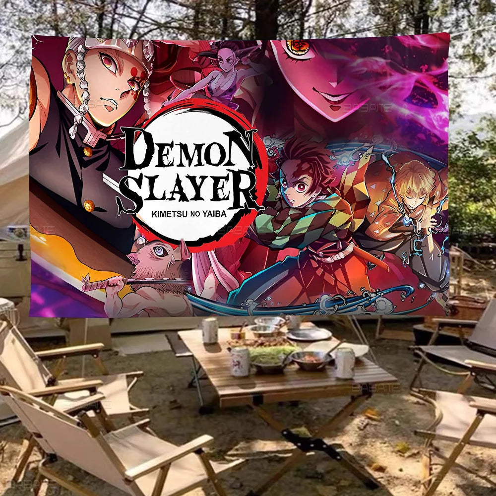 Demon Slayer Printed Large Flag Banner