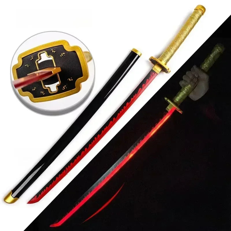 Demon Slayer Katana - LED Light Up Sword - Anime Kimetsu No Yaiba Cosplay Prop