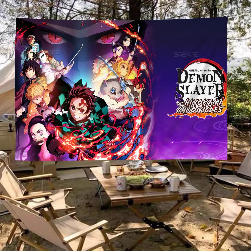 Demon Slayer Printed Large Flag Banner
