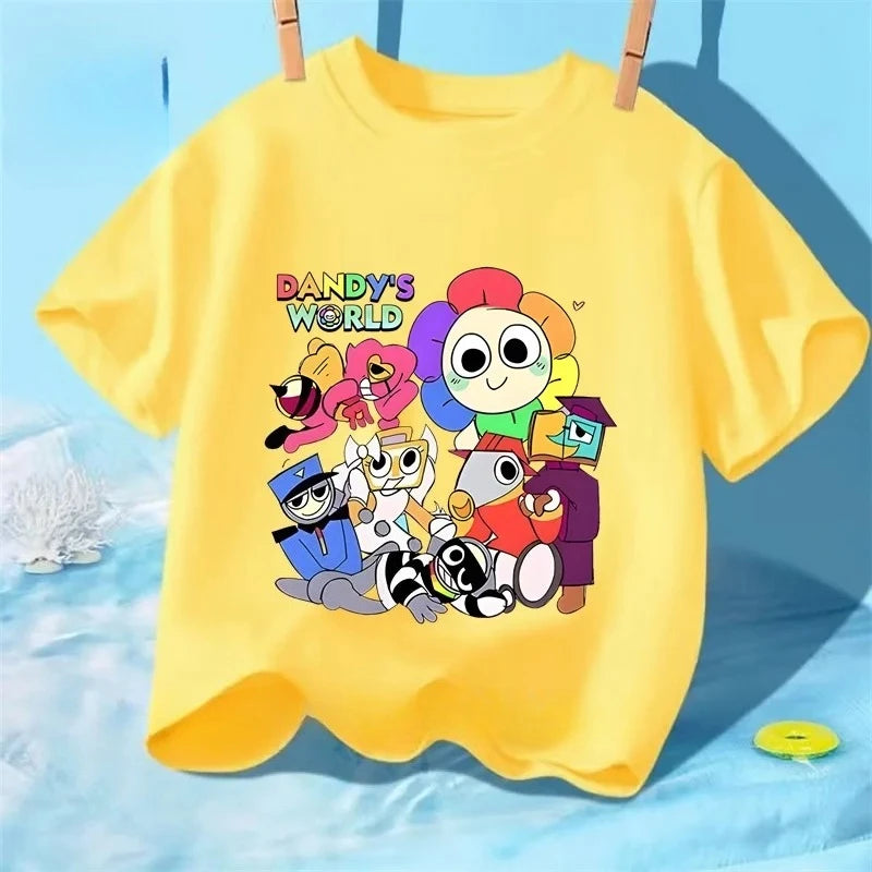 Dandy's World Pattern T-shirt