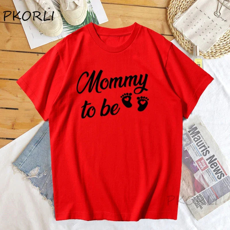 Matching Mommy And Daddy To Be - Pregnancy Announcement T-Shirts