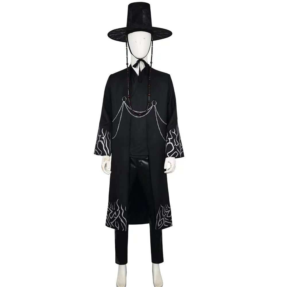 Kpop Demon Hunters Jinu Saja Boys Cosplay Halloween Roleplay Costume