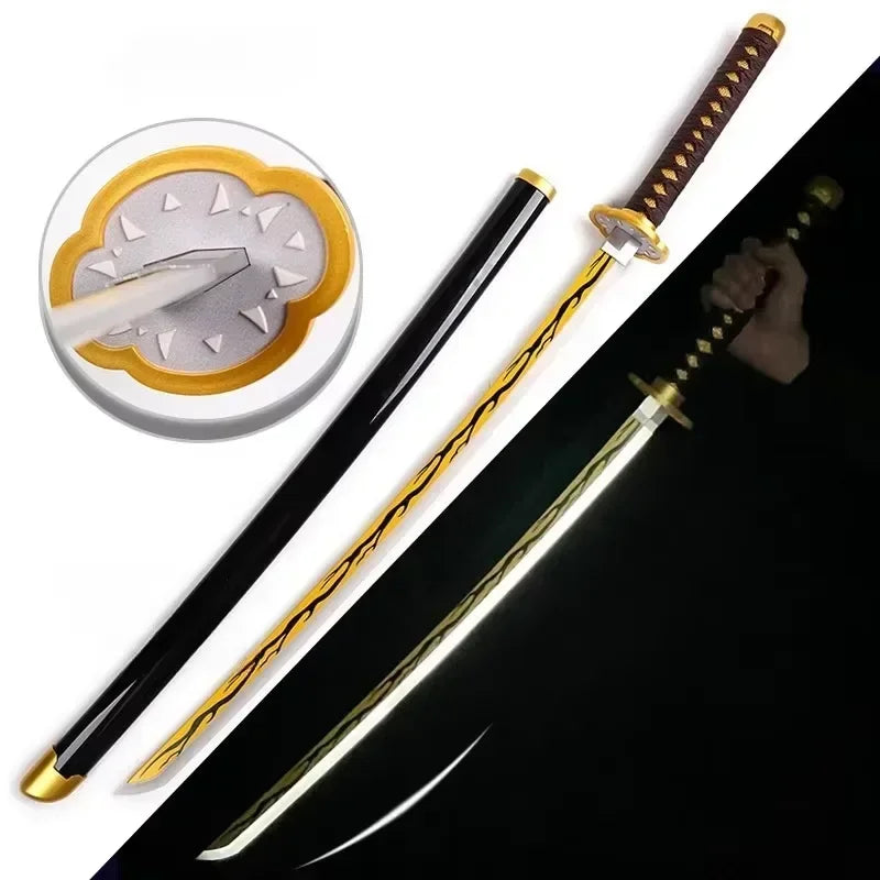 Demon Slayer Katana - LED Light Up Sword - Anime Kimetsu No Yaiba Cosplay Prop