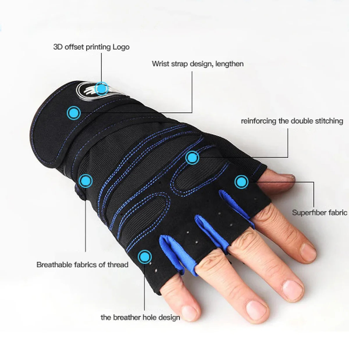 Gym - Weightlifting Gloves for Men/Women