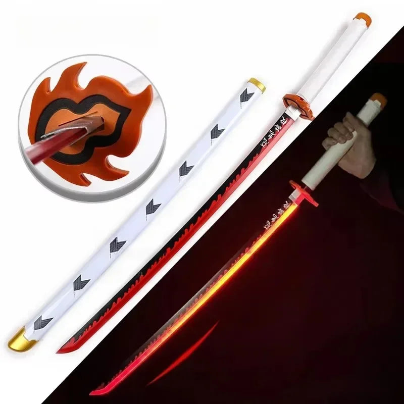 Demon Slayer Katana - LED Light Up Sword - Anime Kimetsu No Yaiba Cosplay Prop
