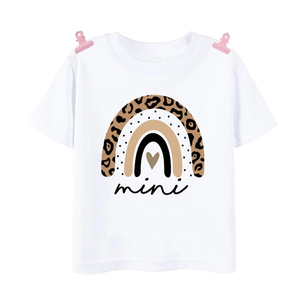 Family Matching Clothes Short Sleeve Outfit