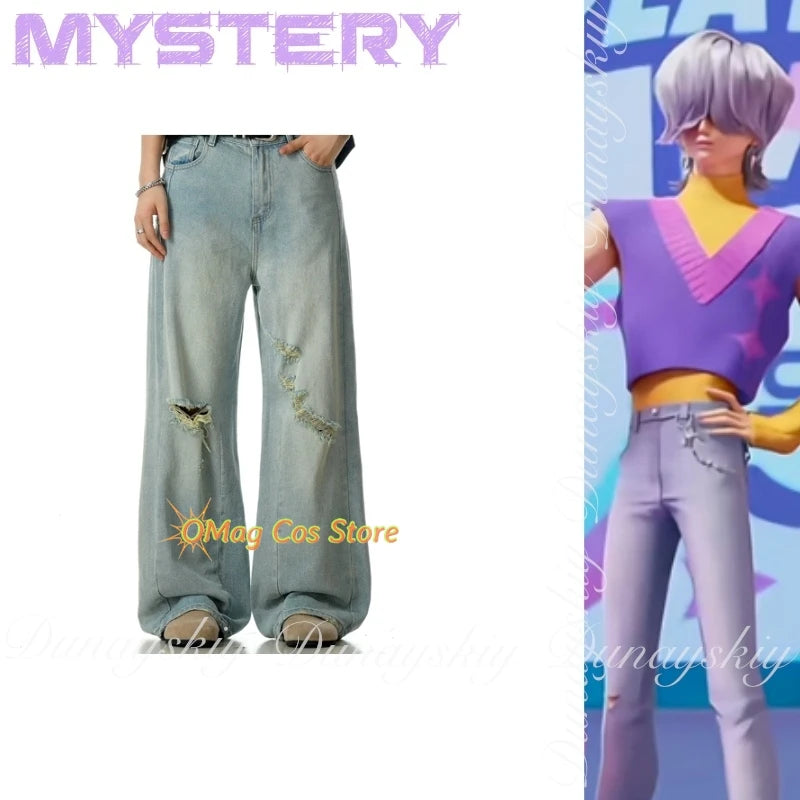 KPop Demon Hunters Movie Mystery Cosplay Costume Set