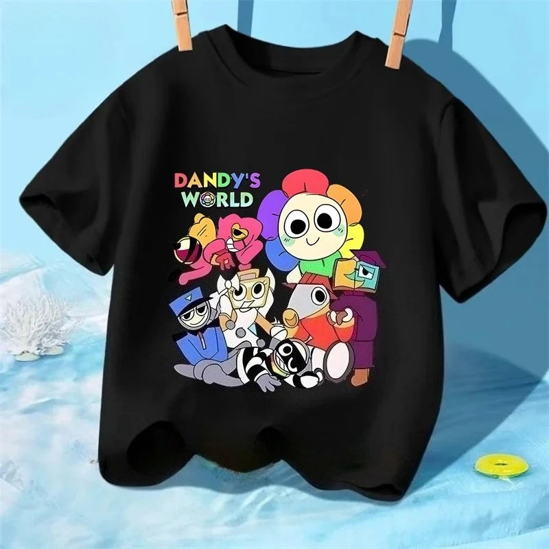 Dandy's World Pattern T-shirt