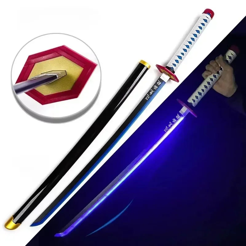 Demon Slayer Katana - LED Light Up Sword - Anime Kimetsu No Yaiba Cosplay Prop