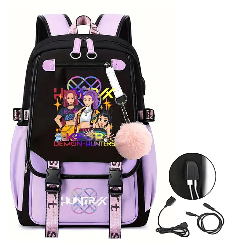 K-pop Demon Hunters Backpack/School Bag/Travel Backpack