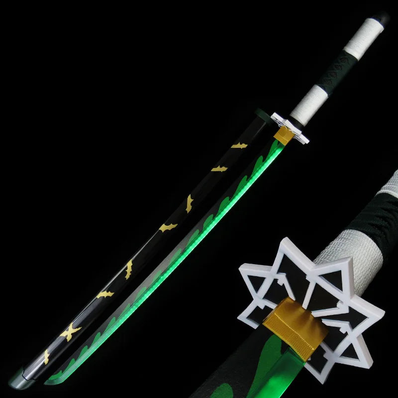 Demon Slayer Katana - LED Light Up Sword - Anime Kimetsu No Yaiba Cosplay Prop