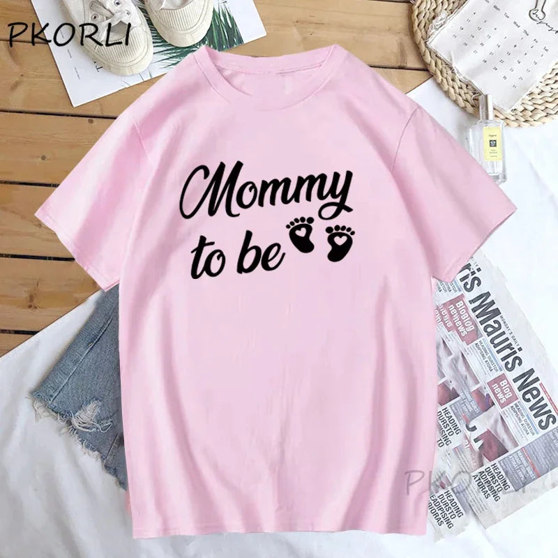 Matching Mommy And Daddy To Be - Pregnancy Announcement T-Shirts