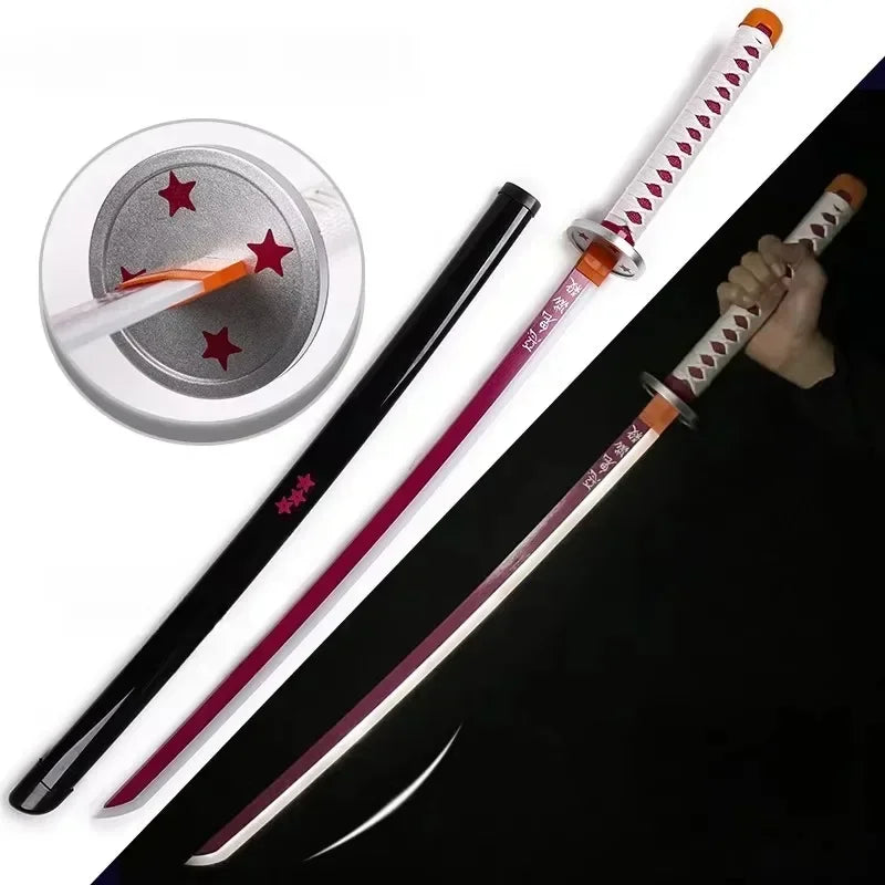 Demon Slayer Katana - LED Light Up Sword - Anime Kimetsu No Yaiba Cosplay Prop