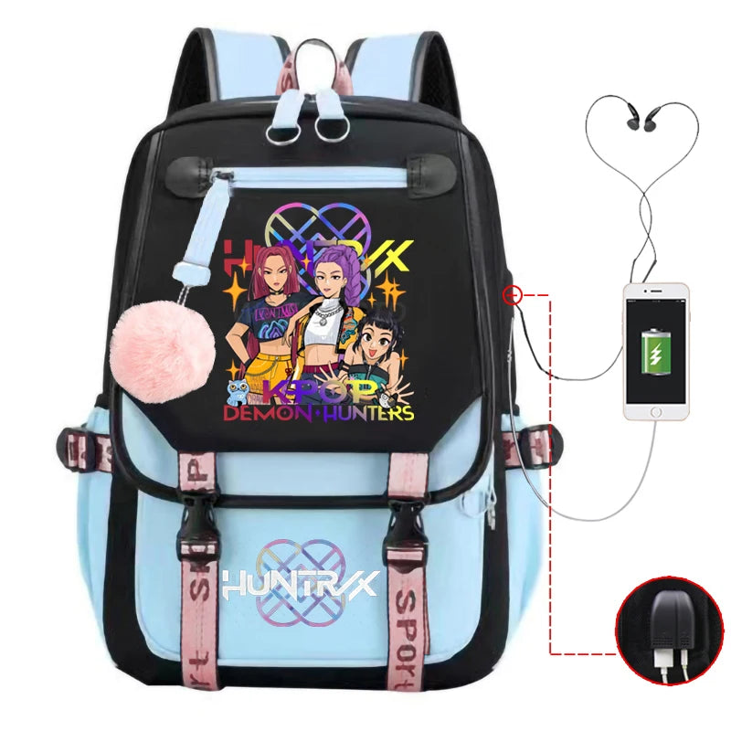 K-pop Demon Hunters Backpack/School Bag/Travel Backpack