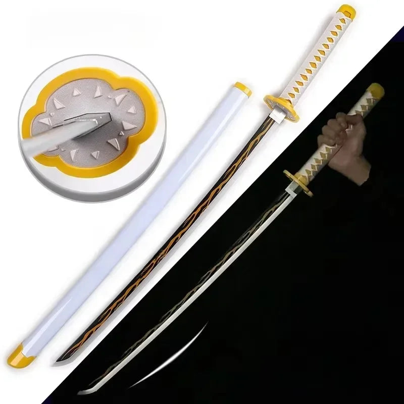 Demon Slayer Katana - LED Light Up Sword - Anime Kimetsu No Yaiba Cosplay Prop