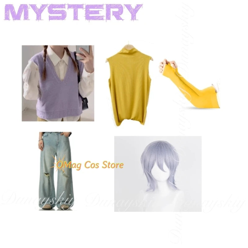 KPop Demon Hunters Movie Mystery Cosplay Costume Set